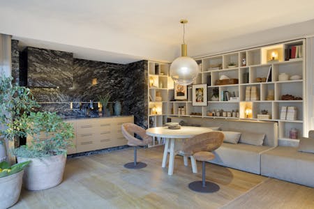 Imagem número 36 da actual secção de The Diner, de David Rockwell com parceria da Cosentino, vence o Milano Design Award da Cosentino Portugal