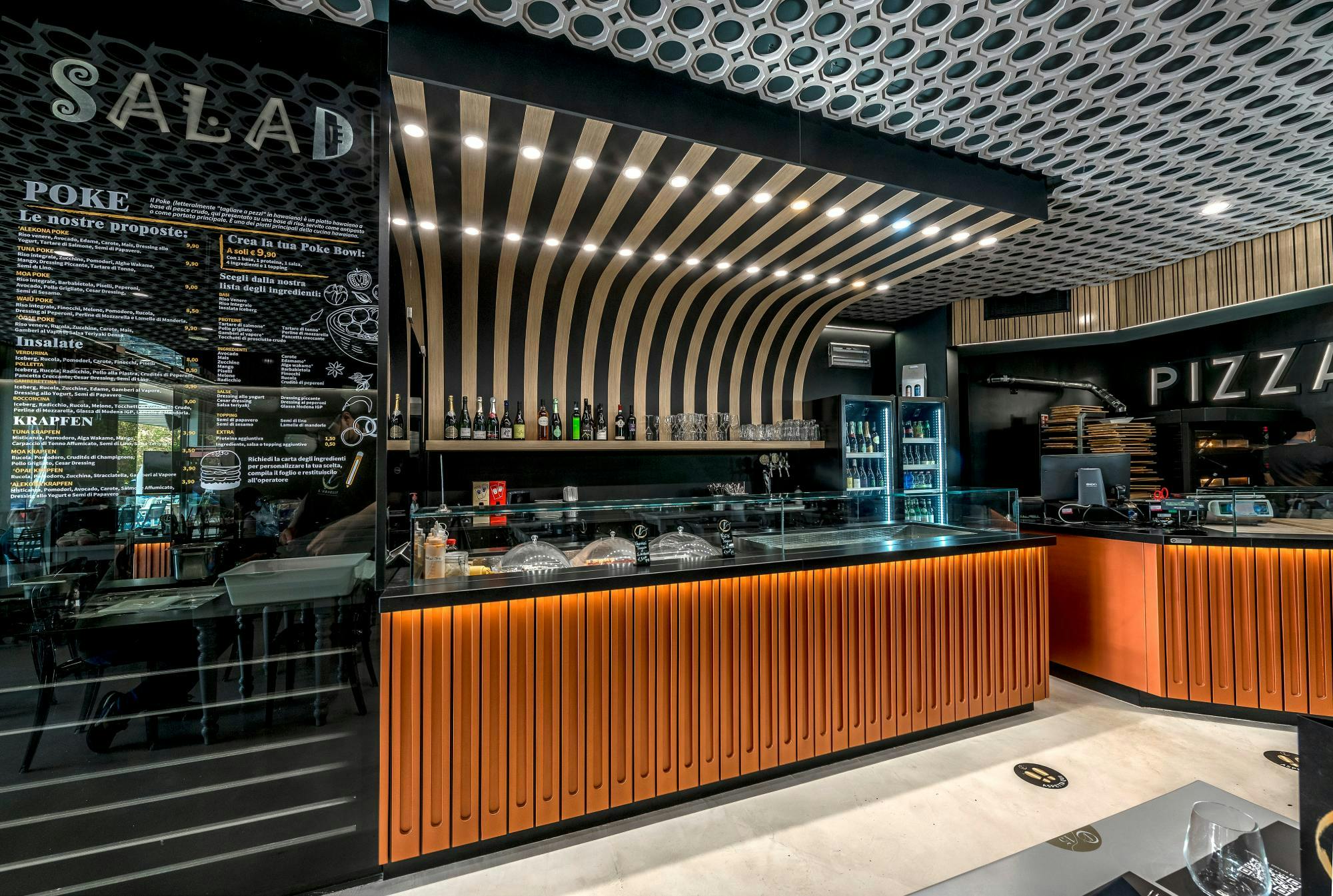 Imagem número 155 da actual secção de A rustic and cozy bar area for Pearl’s Place Restaurant & Pantry da Cosentino Portugal