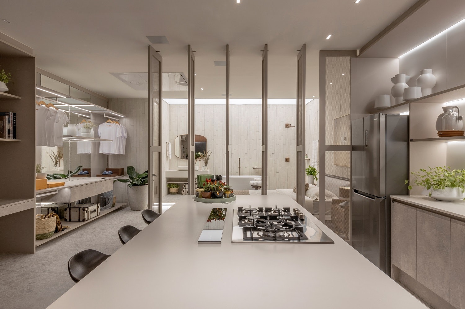 Reconhecido pelo seu caráter sustentável e pela versatilidade de aplicações, Dekton® by Cosentino é destaque nos ambientes da 25ª CASACOR Goiás