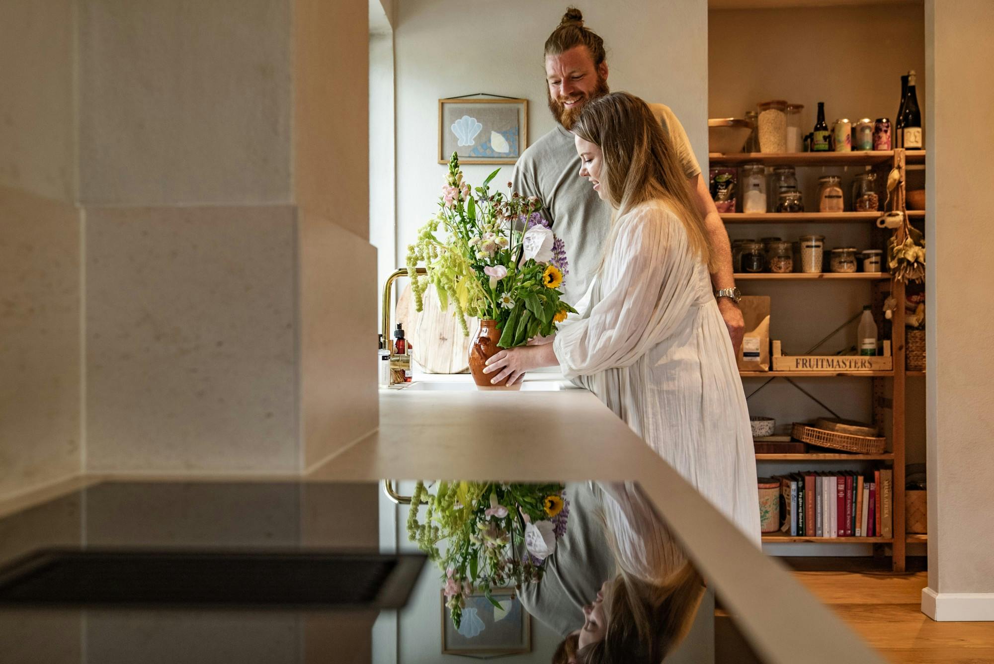 Imagem número 35 da actual secção de A seamless worktop for a Nordic home renovated with love da Cosentino Portugal