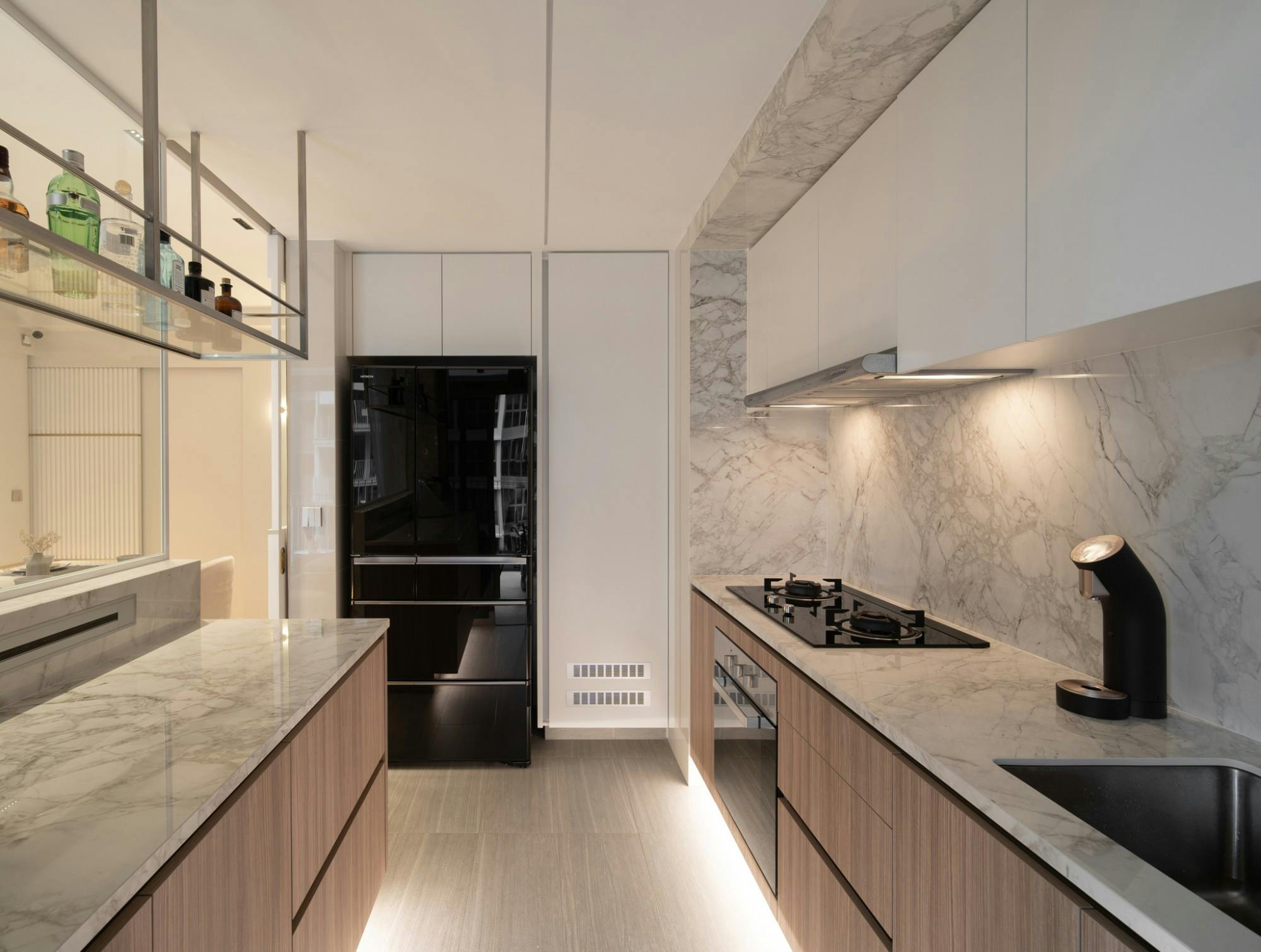 Imagem número 33 da actual secção de Cores neutras e texturas elegantes, para um apartamento de luxo em Singapura da Cosentino Portugal