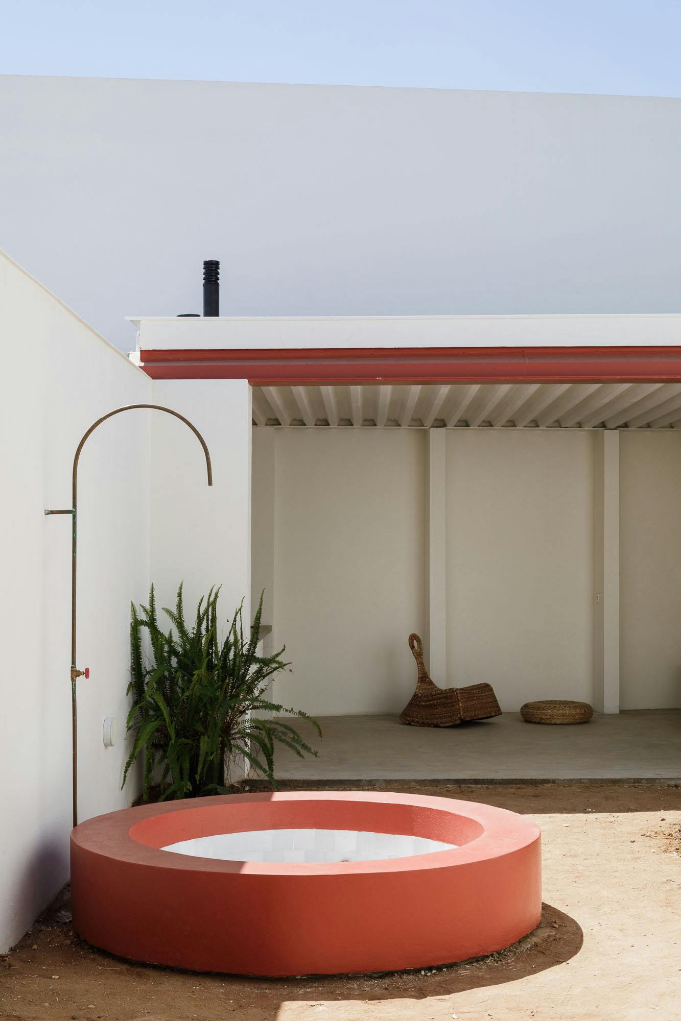 Imagem número 45 da actual secção de House with nine portal frames da Cosentino Portugal