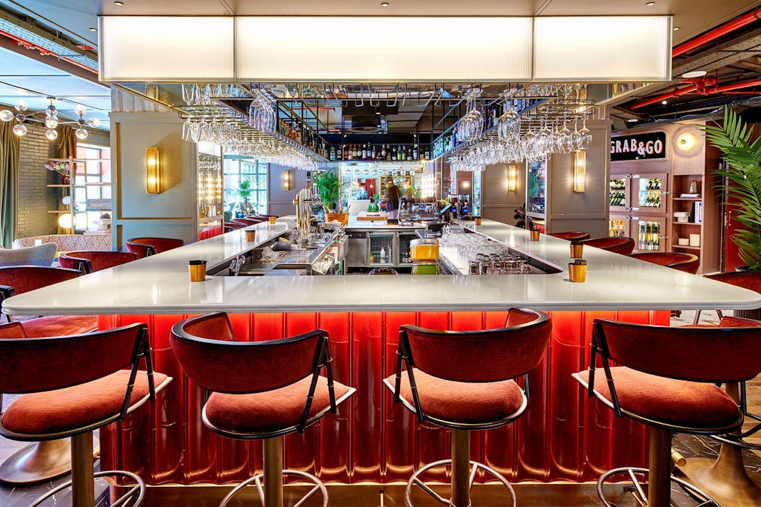 Silestone brings a touch of elegance to the Radisson RED Madrid hotel