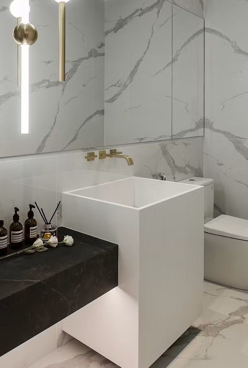 Imagem número 46 da actual secção de Sustainable washbasins in Mediterranean colours and modern design for the groundbreaking Superloo bathrooms da Cosentino Portugal