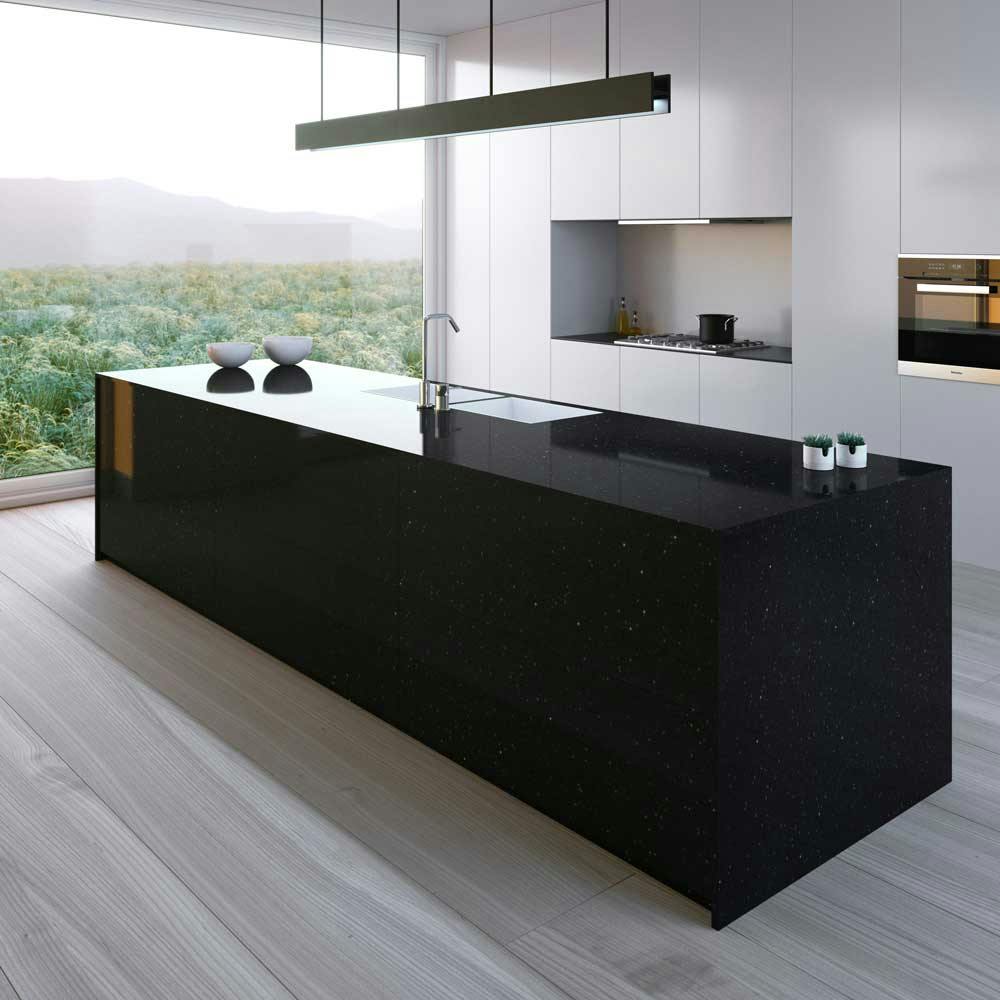 Silestone-Kitchen-Negro-Stellar Image 40 of Silestone Kitchen Negro Stellar.jpg?auto=format%2Ccompress&ixlib=php 3.3 in silestone-köksbänkar - Cosentino