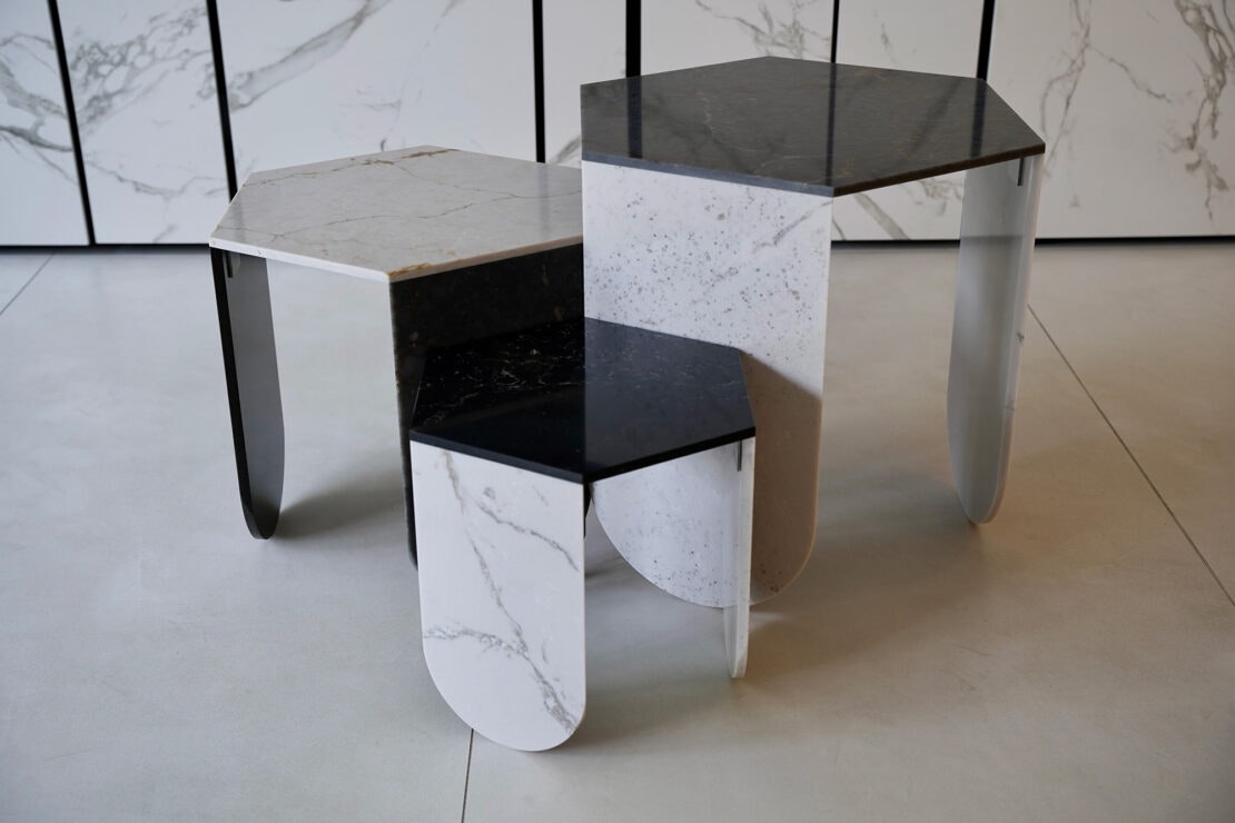 Hexagon-tables-by-Shigeru-Kubota-3 Hexagon-tables-by-Shigeru-Kubota-3