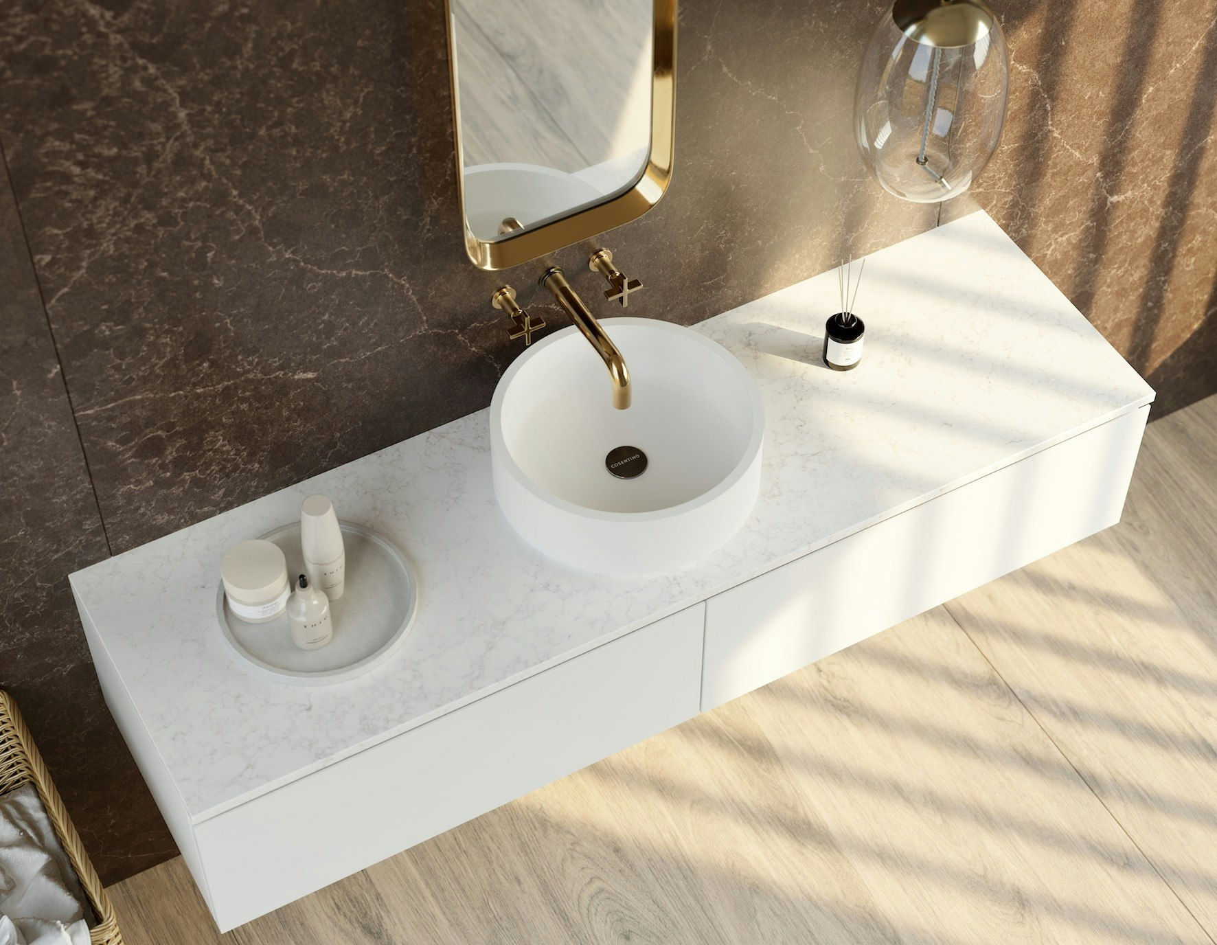 Cosentino expands its bathroom portfolio with the new Silestone® Zoe TOP sink