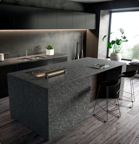 Image number 37 of the current section of How to design a kitchen island table to get the most out of it. of Cosentino USA