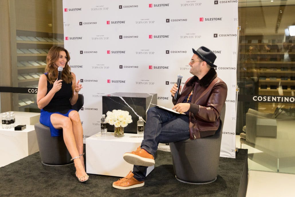 Image number 34 of the current section of Cindy Crawford Co-Hosts “Talking Top Design” with Silestone and Hearst Design Group at Cosentino City Manhattan of Cosentino USA