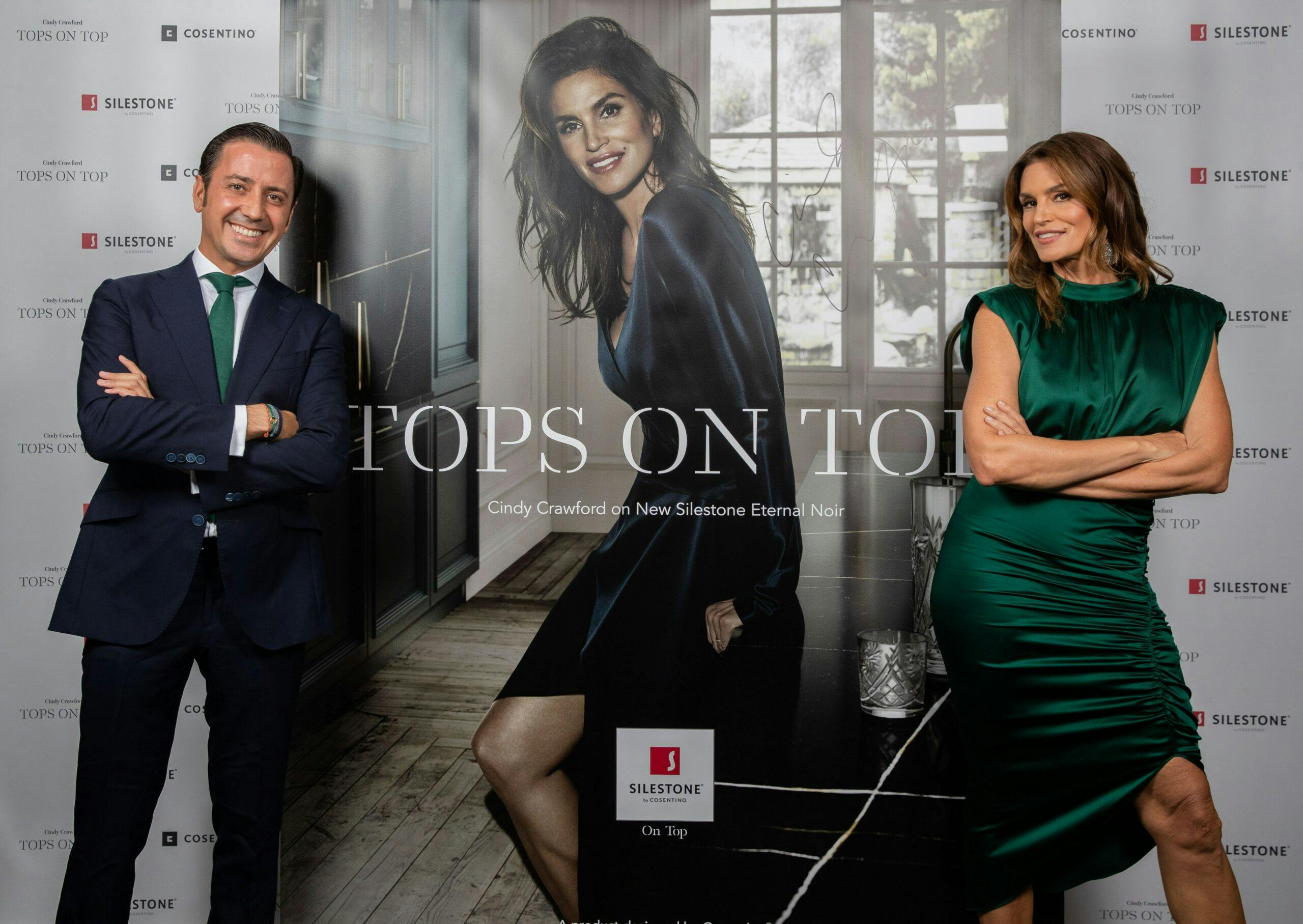 Image number 32 of the current section of Silestone® Unveils New 2019 Ad Campaign With Cindy Crawford At London Fashion Week of Cosentino USA