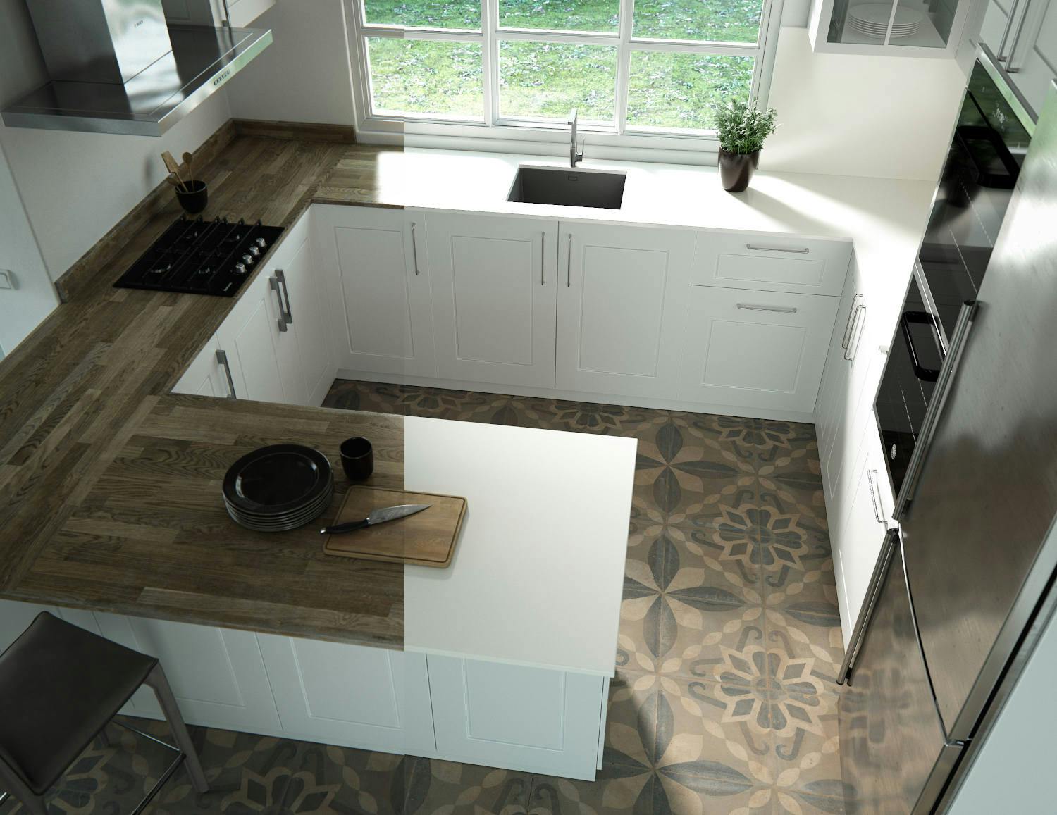 Image number 32 of the current section of Update your countertop, the heart of the kitchen of Cosentino USA