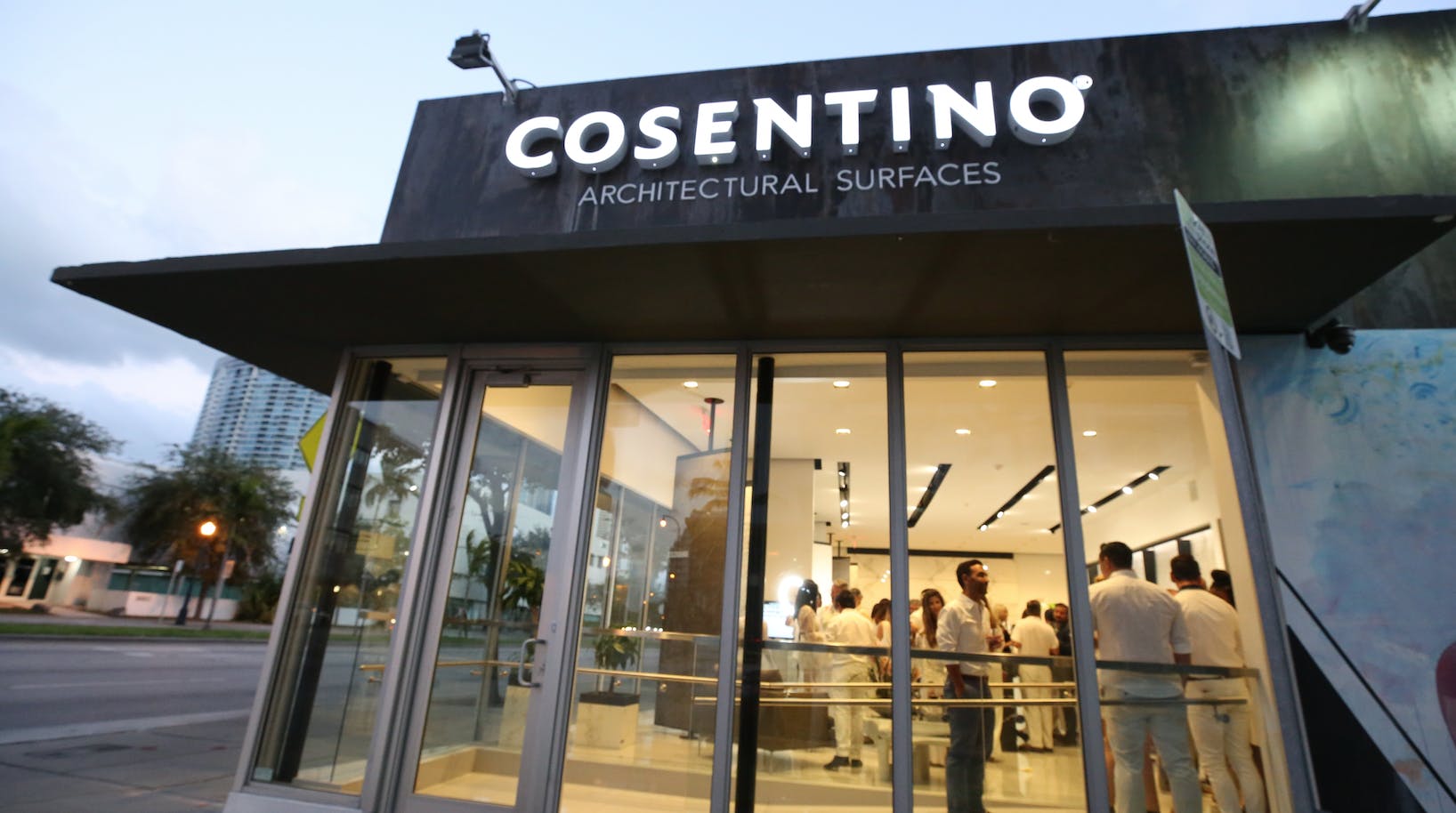Image number 32 of the current section of Cosentino Hosts an All-White Themed Party to Celebrate the First Anniversary of the Miami Cosentino City Showroom of Cosentino USA