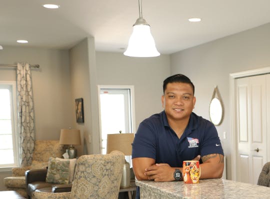 Image number 32 of the current section of Cosentino and Homes for Our Troops Welcome Home U.S. Marine Corps Sergeant Hubert Gonzales of Cosentino USA