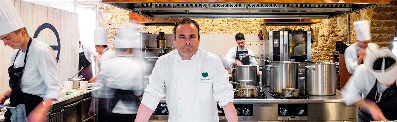 Image number 32 of the current section of Ángel León: A three-star chef is born of Cosentino USA