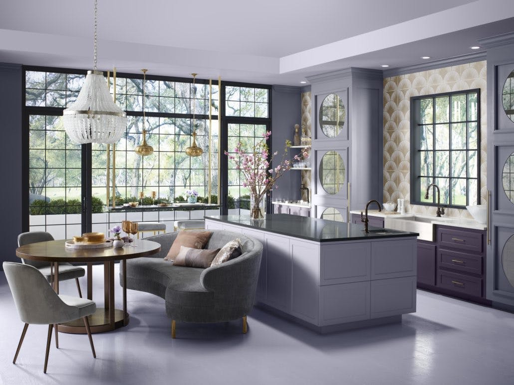 Image number 33 of the current section of Denise McGaha’s Lilac Kitchen of Cosentino USA