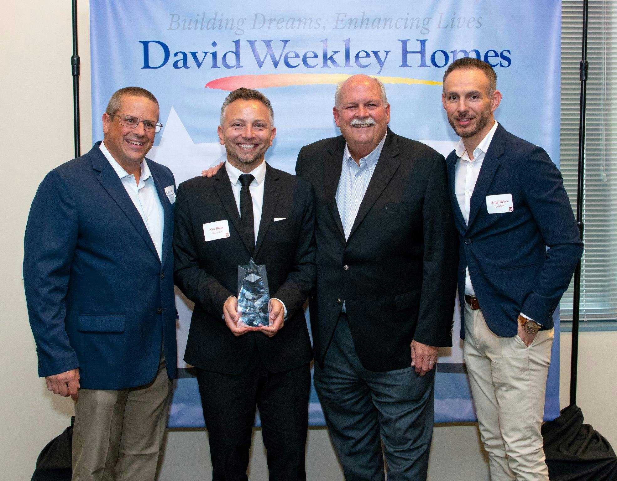 Image number 32 of the current section of Cosentino Recognized as 2022 National Preferred Partner by David Weekley Homes of Cosentino USA