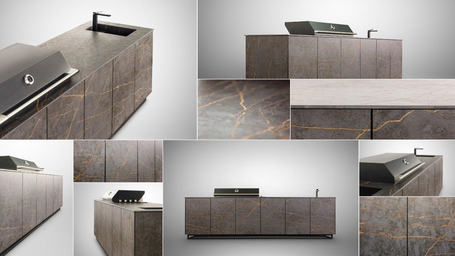 Image number 42 of the current section of Outdoor kitchens for a luxury garden of Cosentino USA