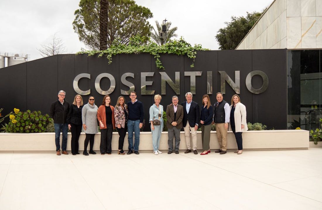 The ASID National Board and top interior designers visit Cosentino HQ