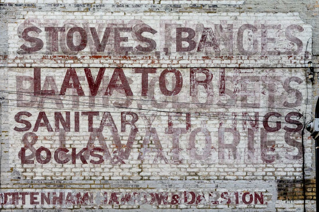 Ghost Signs. A London Story