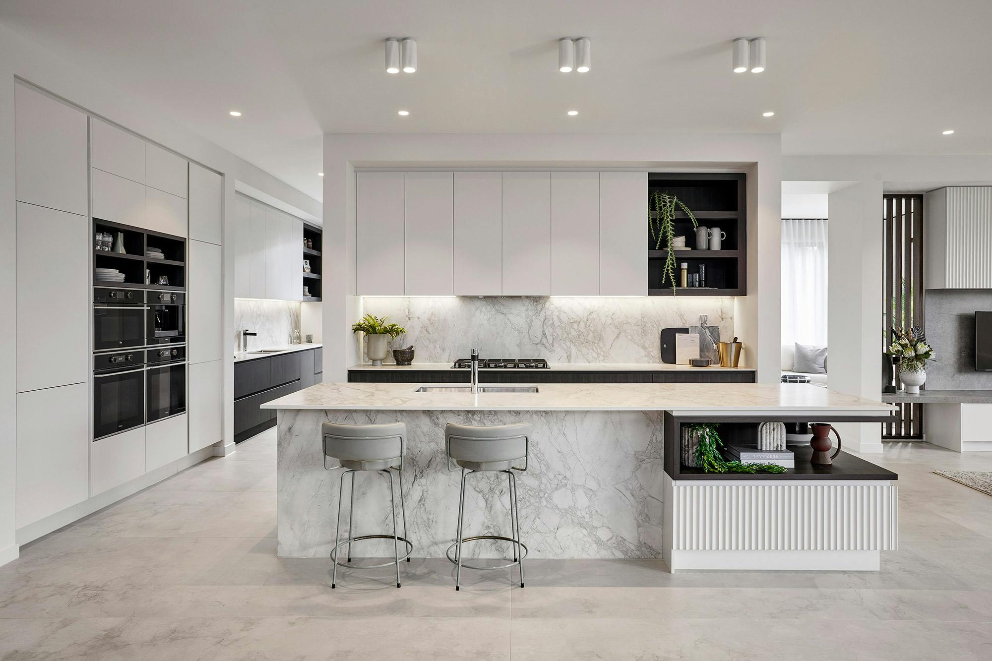 Image number 45 of the current section of A nature-inspired home by SERENDI Design featuring Dekton of Cosentino USA