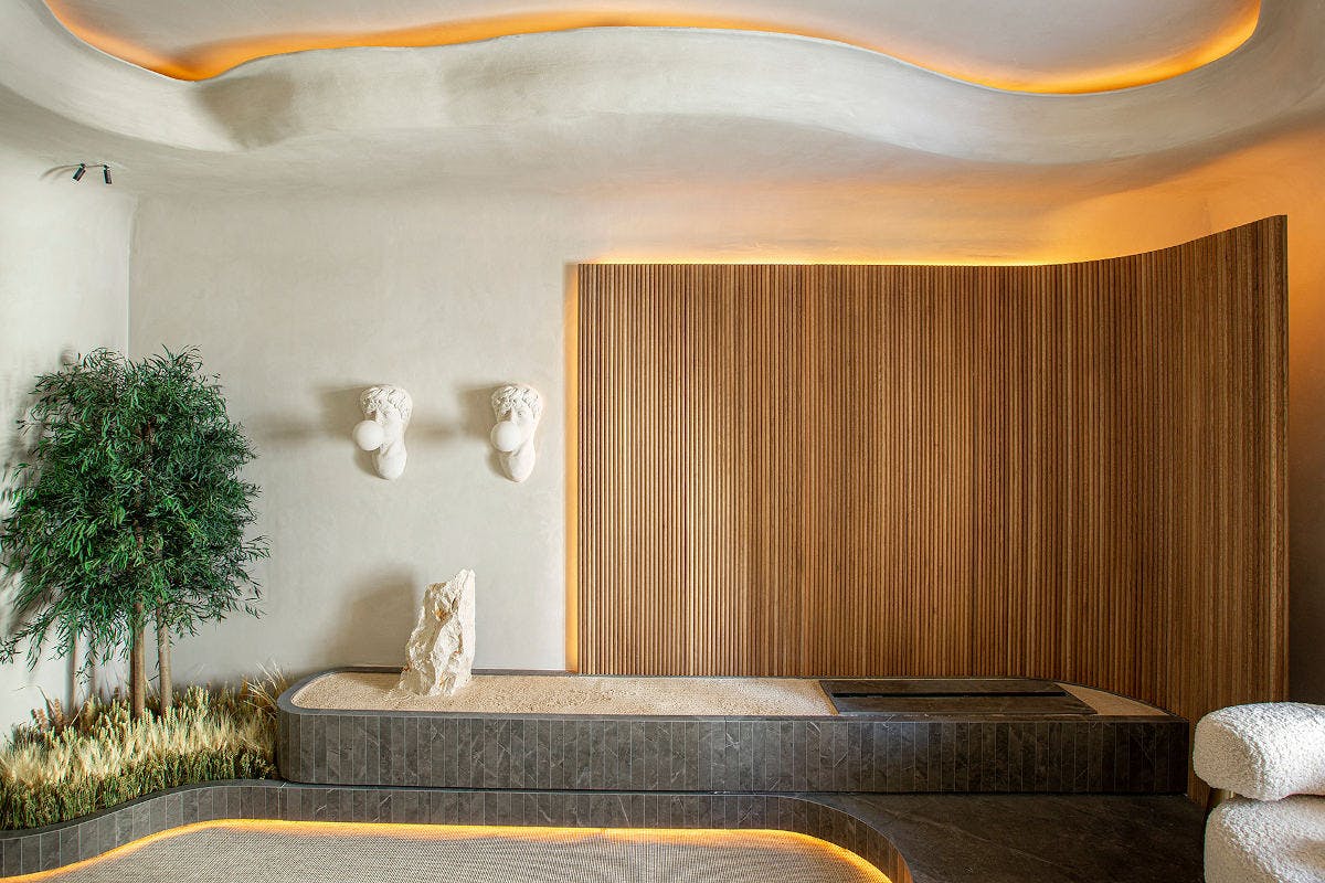 Image number 37 of the current section of A lounge for relaxation and calm of Cosentino USA