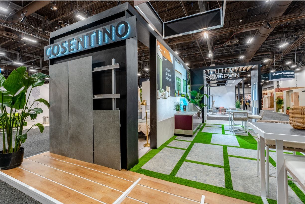 Image number 37 of the current section of Cosentino showcases leading sustainable innovations at the 2023 HD Expo in Las Vegas. of Cosentino USA