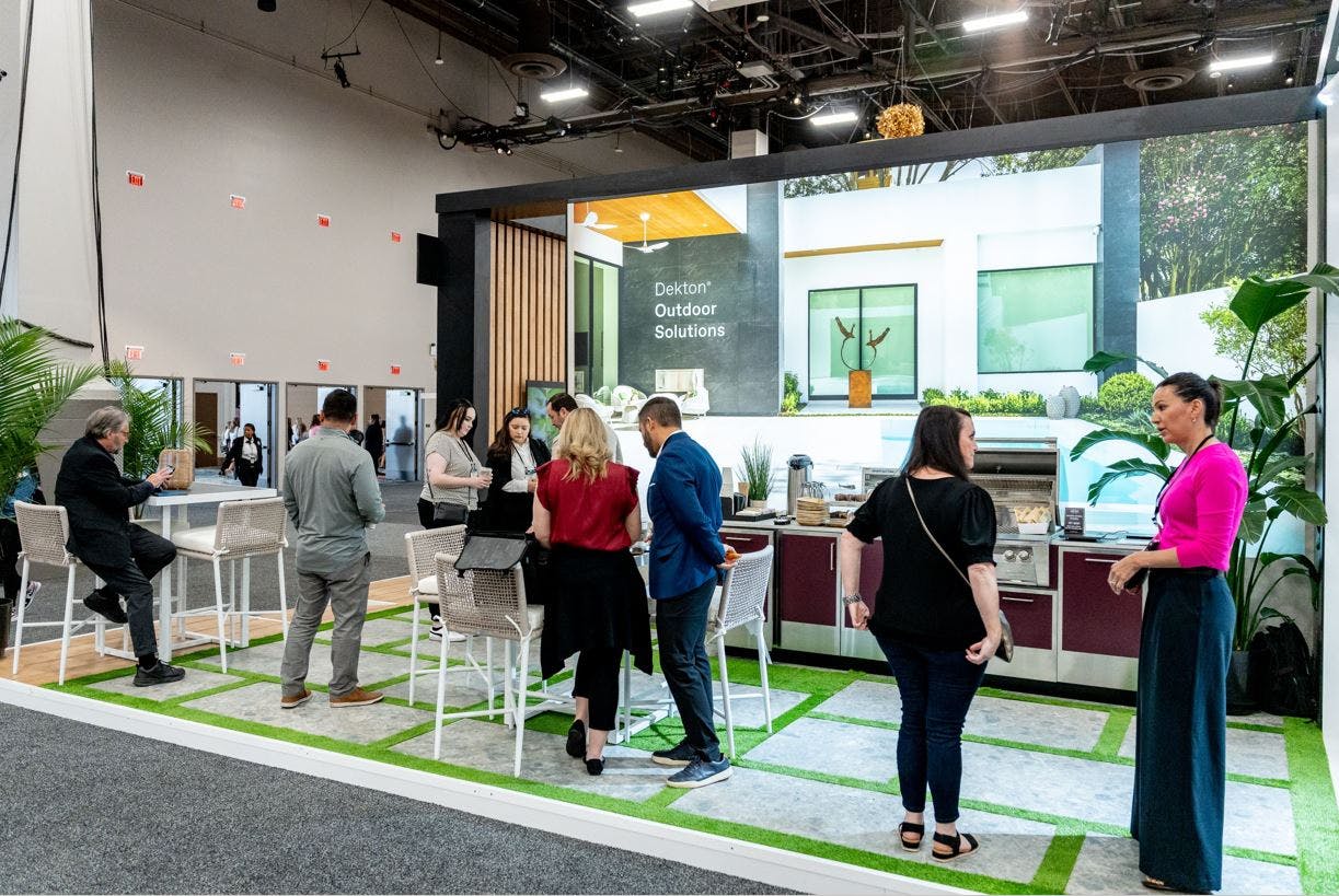Image number 35 of the current section of Cosentino showcases leading sustainable innovations at the 2023 HD Expo in Las Vegas. of Cosentino USA