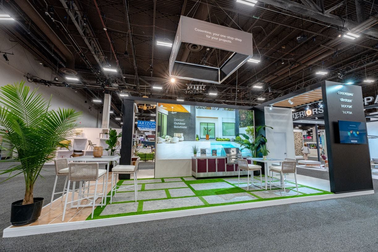 Image number 34 of the current section of Cosentino showcases leading sustainable innovations at the 2023 HD Expo in Las Vegas. of Cosentino USA