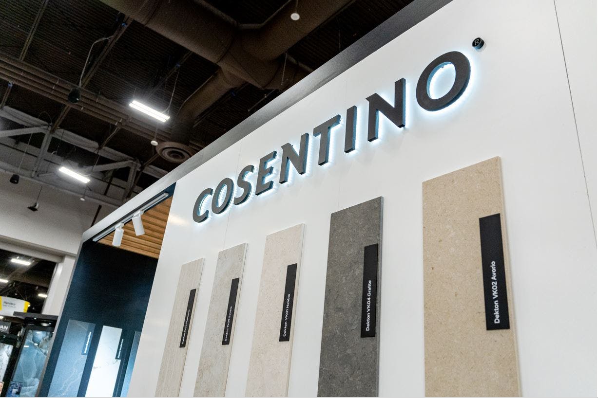 Image number 33 of the current section of Cosentino showcases leading sustainable innovations at the 2023 HD Expo in Las Vegas. of Cosentino USA