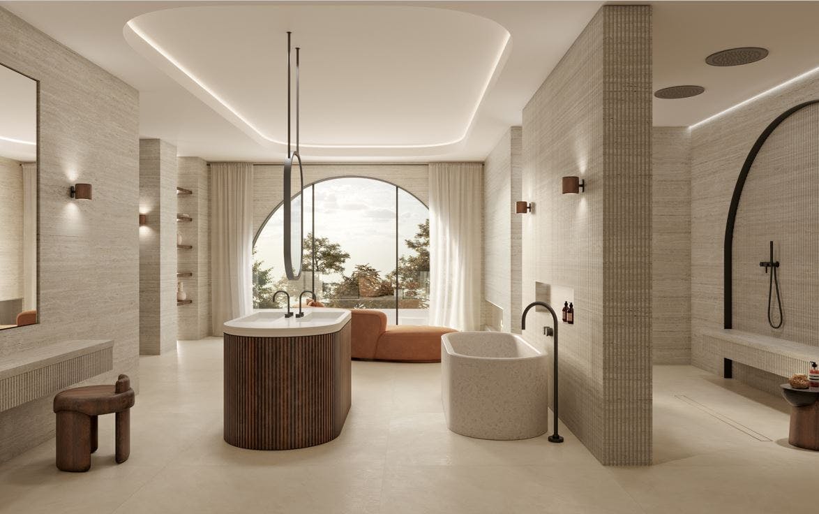 Image number 32 of the current section of High-end interior designer Claudia Afshar explores the new age of the bath for C.Bath’s The Bathelier of Cosentino USA