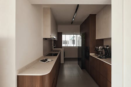 Image number 34 of the current section of 4 Beautiful High Design Minimalist Kitchens of Cosentino USA
