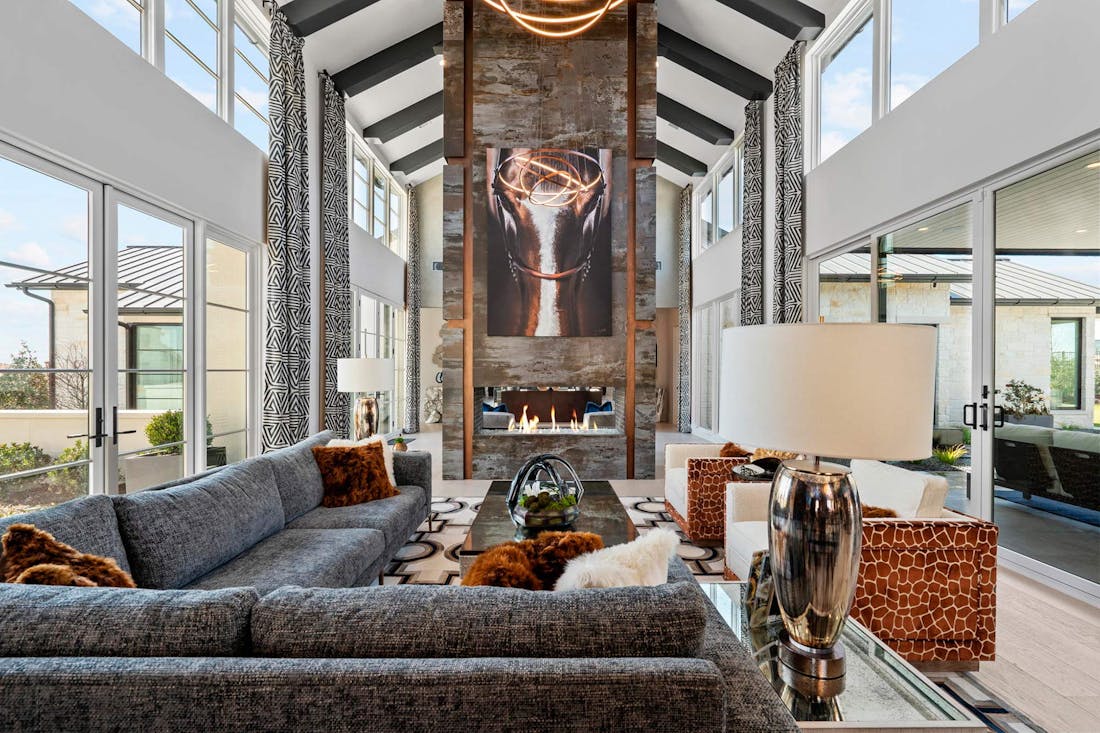 Nature inspired this contemporary home by Semmelmann Interiors 
