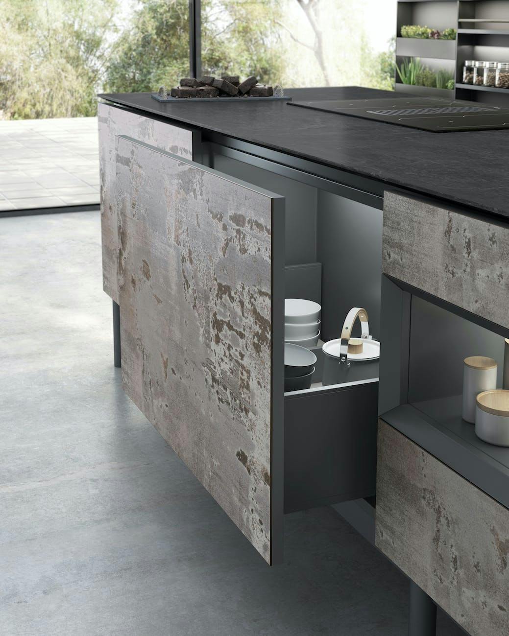 Image 34 of 1 Dekton Kitchen Trilium Cupboards 1 in Vote for Dekton Slim in the SBID Product Design Awards 2020 - Cosentino