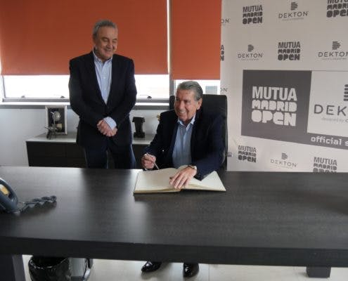 Cosentino and Mutua Madrid Open strengthen ties in Almería - Cosentino 43eedac240da76c7ac62d652c1602b42 495x400 2 3 | Cosentino