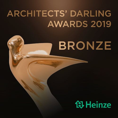 Image 31 of AD Signets 2019 100x100mm print Bronze 1 in Cosentino's C Magazine, Bronze Architect's Darling Award 2019 - Cosentino