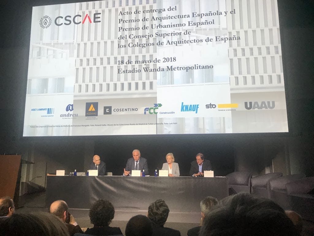 Cosentino in the celebration of Spanish architecture and urban planning - Cosentino Acto Premios PAE y PUE Wanda 2 | Cosentino