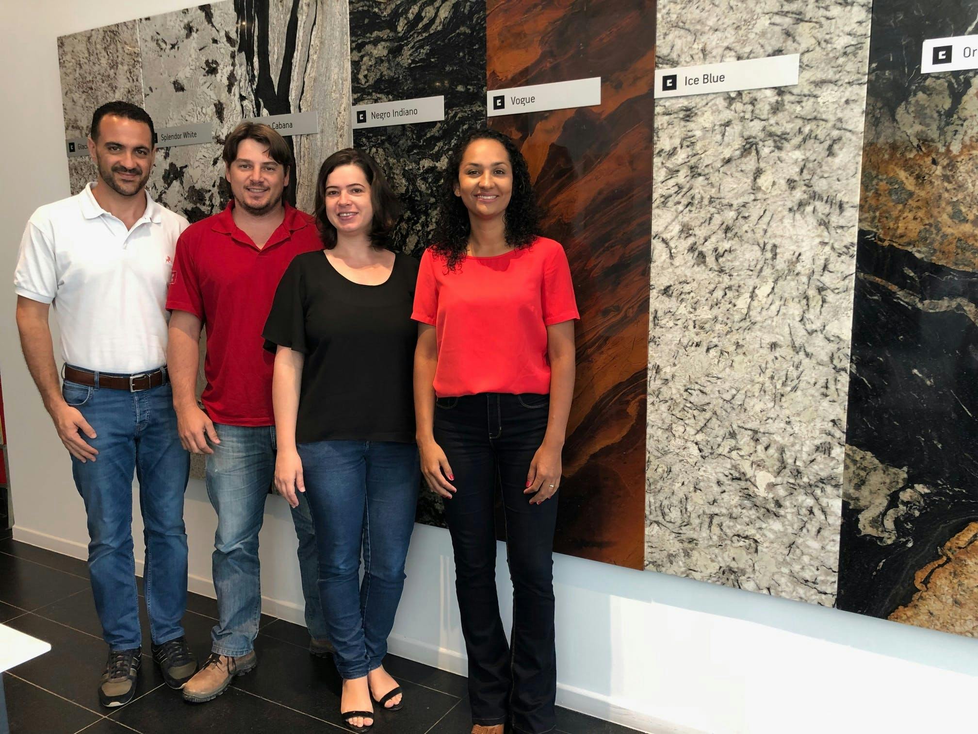 Cosentino improves standards in the natural stone industry - Cosentino Adrian Medina Regional Director Cosentino Latina equipo Cosentino colaborador con proyecto TFT lr 1 | Cosentino