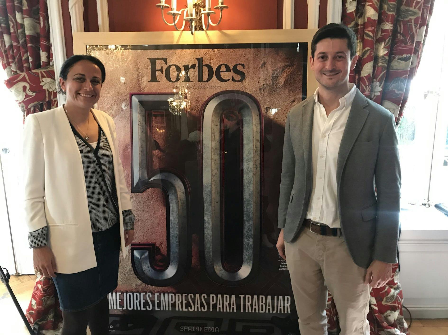 Cosentino one of the 50 Best Companies to Work For - Cosentino Alonso Fernandez Olga Sanchez Cosentino Rankin Forbes 1 | Cosentino