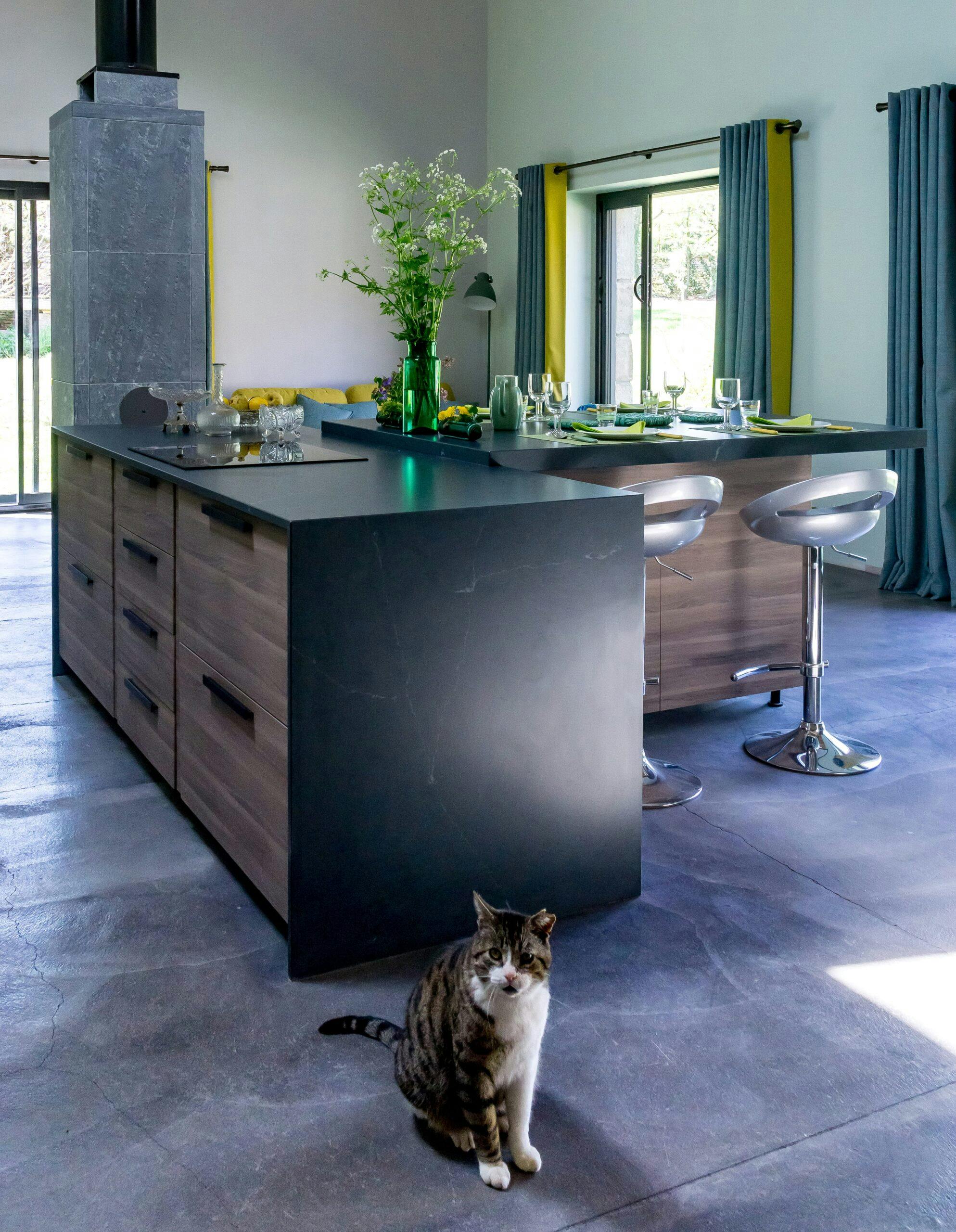 Image 33 of Anne Valery Kitchen with Silestone 1 1 scaled in A kitchen with Silestone® in osmosis with nature - Cosentino