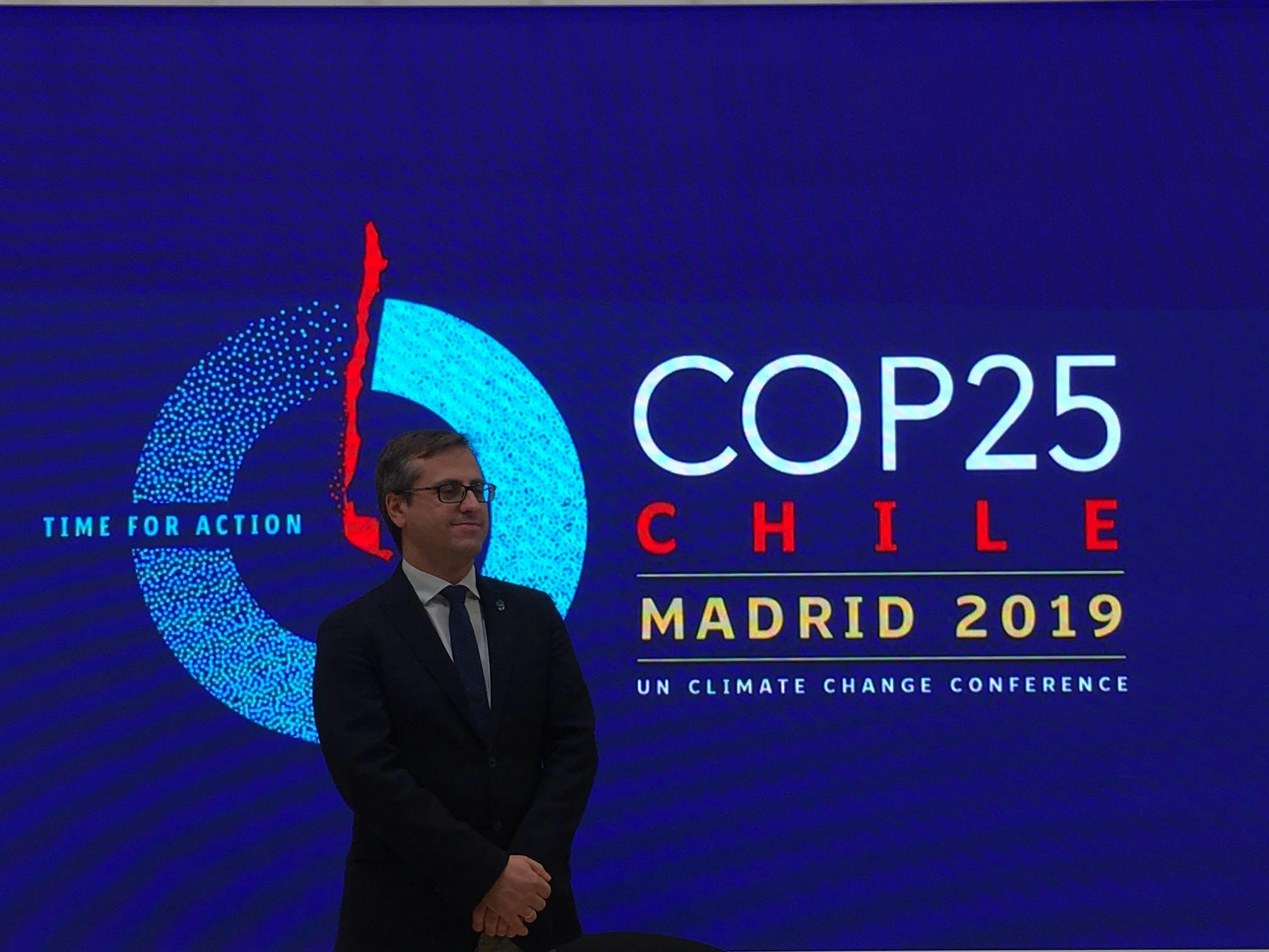 Image 32 of Antonio Urdiales Director Medio Ambiente Cosentino COP25 3 1 in Cosentino demonstrates its sustainability policy at COP25 - Cosentino