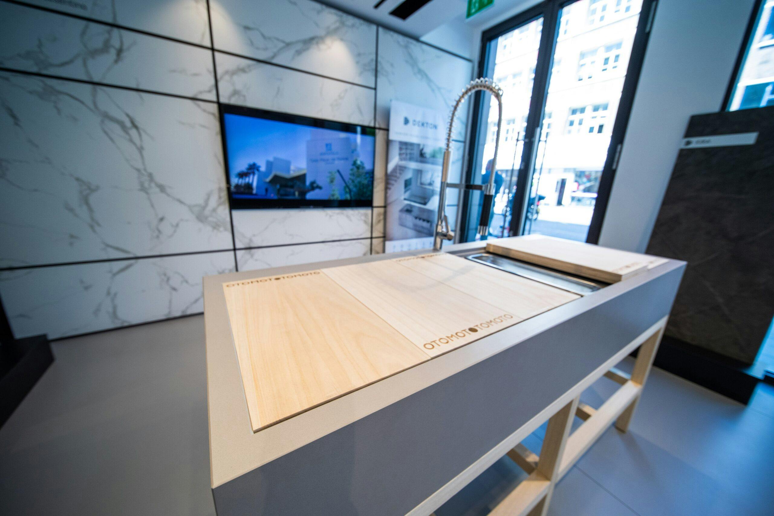 Image 33 of CE6I8312 1 scaled in The OTOMOTO Kitchen Sink at Clerkenwell Design Week in London - Cosentino