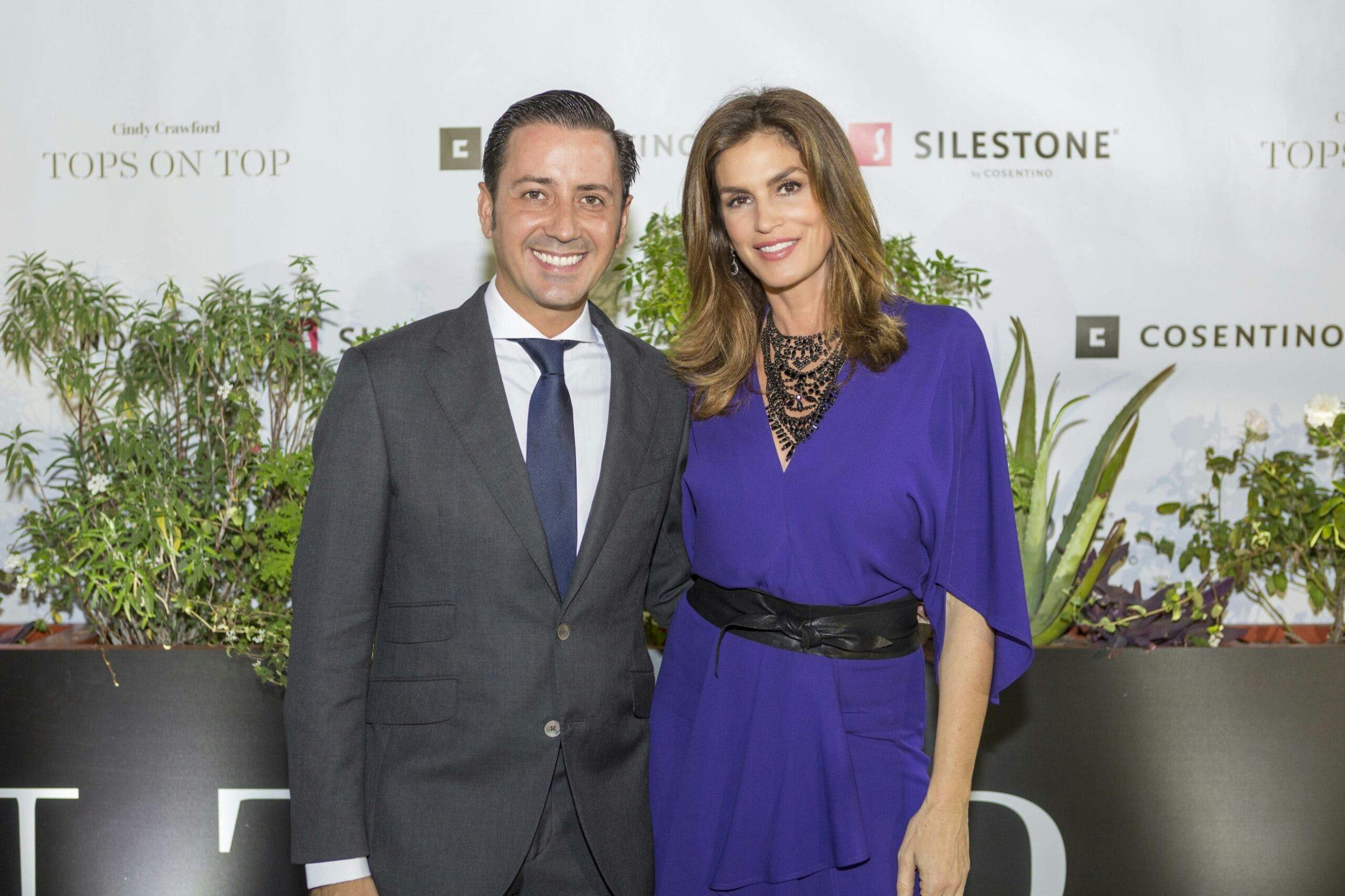 Image 31 of Cindy Crawford Cosentino 3 prensa 1 1 scaled in Cindy Crawford and "Tops on Top" by Silestone® in Houston - Cosentino