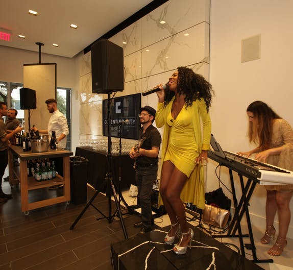 Image of Cosentino City Miami opening Keba Williams 2 - Cosentino Image of Cosentino City Miami opening Keba Williams 2 in Cosentino Group opens in Miami its 11th "City Center" showroom around the world - Cosentino