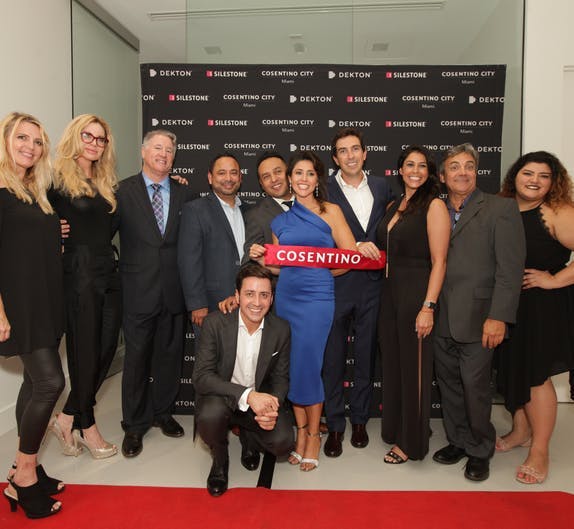 Image of Cosentino Miami and Cosentino Ft Lauderdale team 2 - Cosentino Image of Cosentino Miami and Cosentino Ft Lauderdale team 2 in Cosentino Group opens in Miami its 11th "City Center" showroom around the world - Cosentino