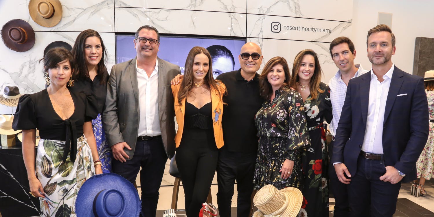 Image of Cosentino Team and Fashion Panel Guests lr blog - Cosentino Image of Cosentino Team and Fashion Panel Guests lr blog in Cosentino Miami Showroom & "FASHION+TEXTURES" - Cosentino