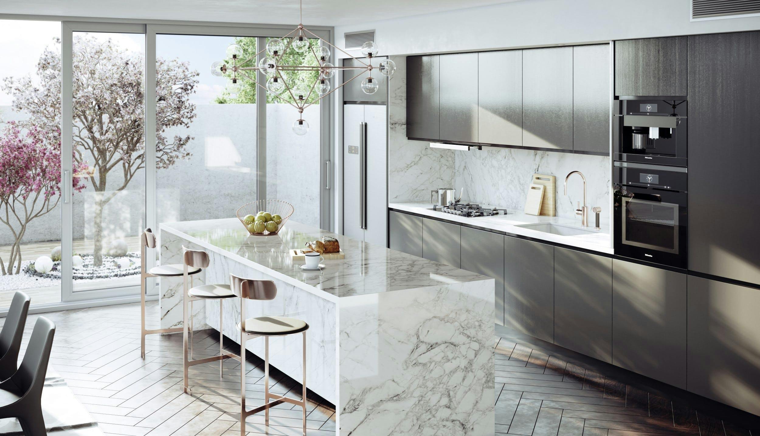 Image 35 of Dekton Kitchen Bergen Xgloss baja 2 in Dekton® unveils Stonika - Cosentino