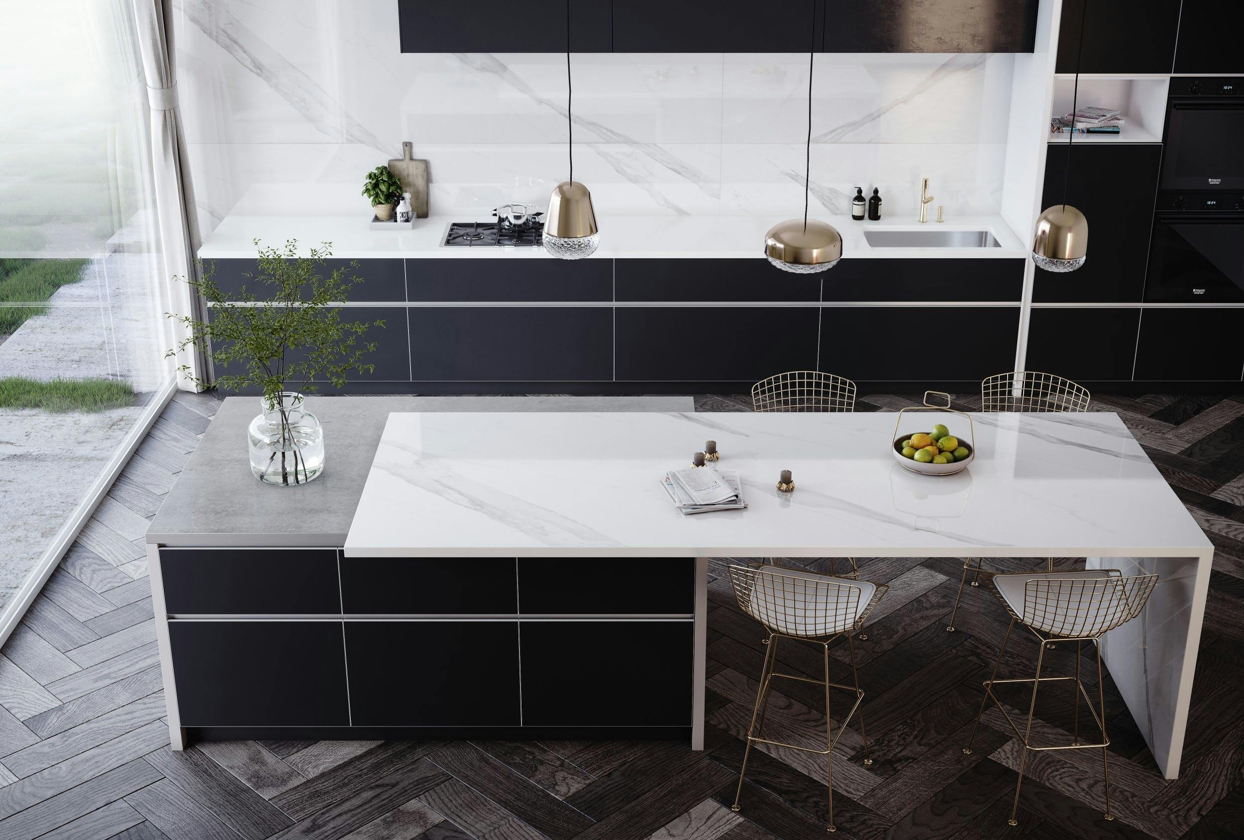 Image 33 of Dekton Kitchen Olimpo Xgloss baja 2 in Dekton® unveils Stonika - Cosentino