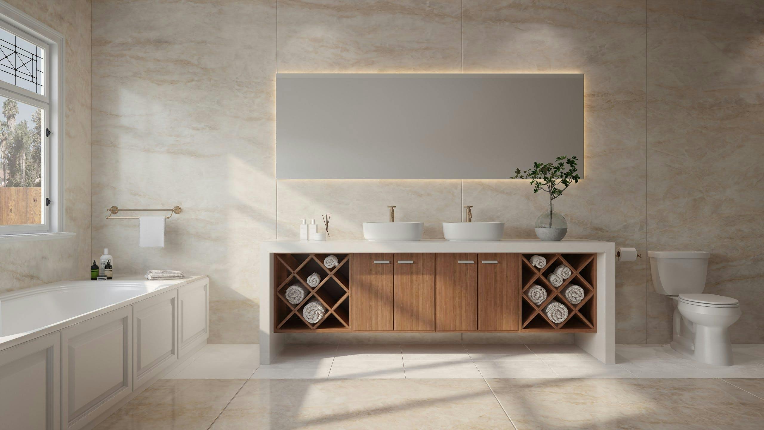 Image 35 of Dekton bathroom Xgloss Stonika Arga 1 Flooring ZENITH baja 2 in Dekton® unveils Stonika - Cosentino