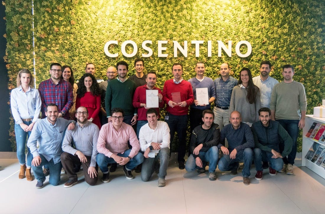 Cosentino Purchasing department honoured twice