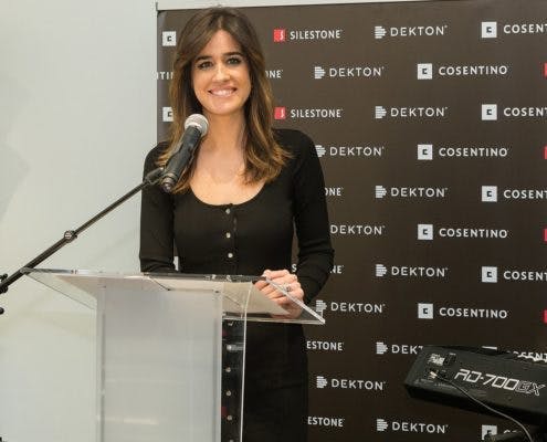 Image 36 of Isabel Jimenez presentadora acto Inauguracion Cosentino City 495x400 2 3 in Madrid welcomes Cosentino Group´s first "City" in Spain - Cosentino